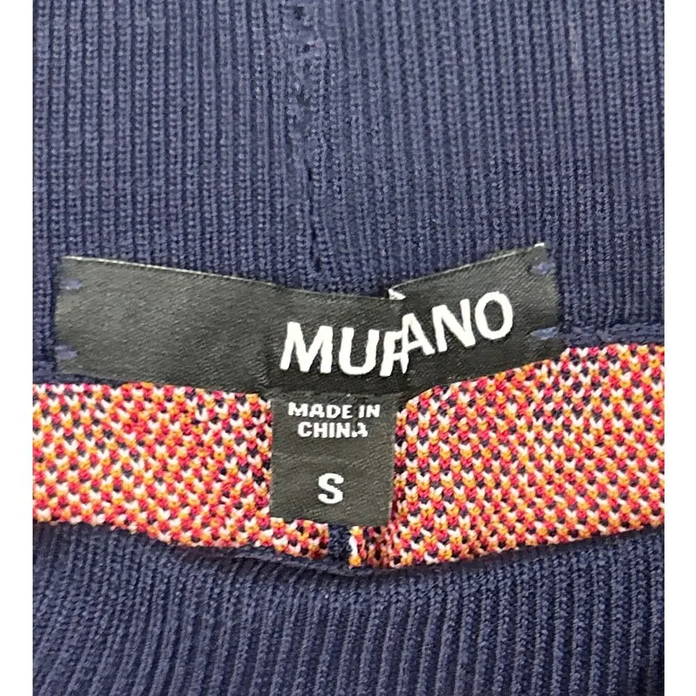 Murano Mens S Blue Pink Shell Print Tie Waist Pull On Viscose Summer Shorts NEW